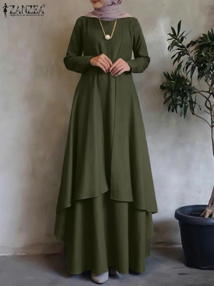 Long Sleeve  Maxi Dress