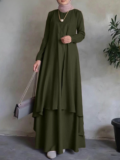 Long Sleeve  Maxi Dress