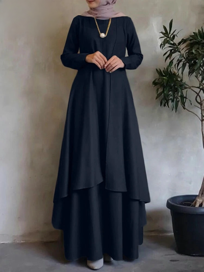 Long Sleeve  Maxi Dress