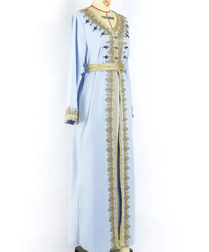 Luxurious Beads Kaftan Dress