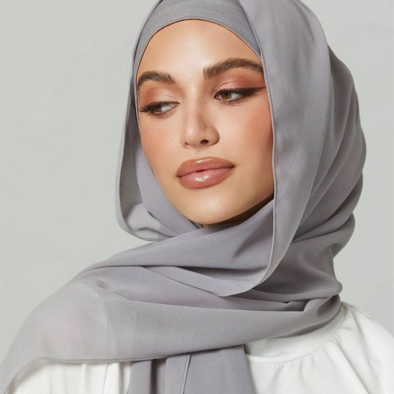 Chiffon Strap Headscarf Hat