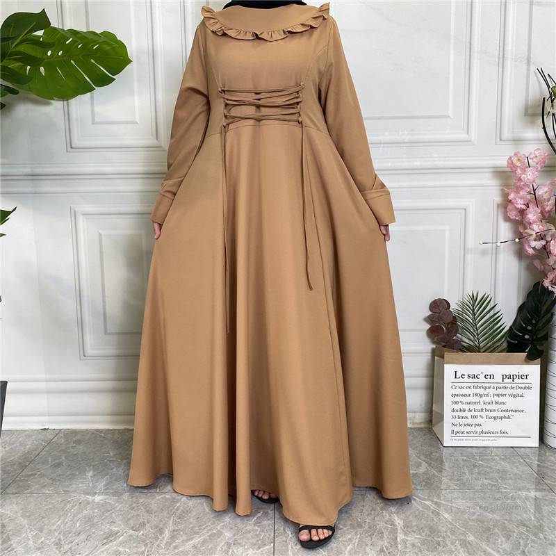 Done Skirt Large Hem Long Sleeve Muslim