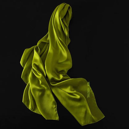 Solid Colors Silk Scarf