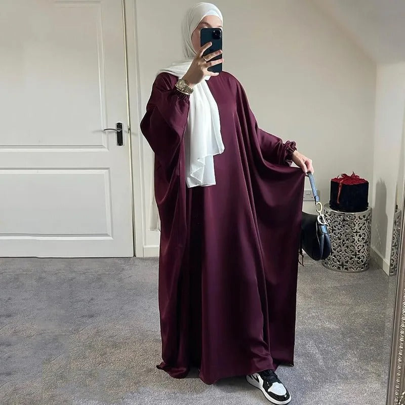 Ramadan Eid Hooded Abaya Women Prayer Garment