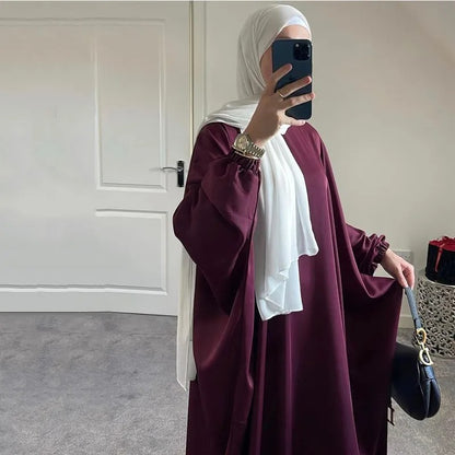 Ramadan Eid Hooded Abaya Women Prayer Garment