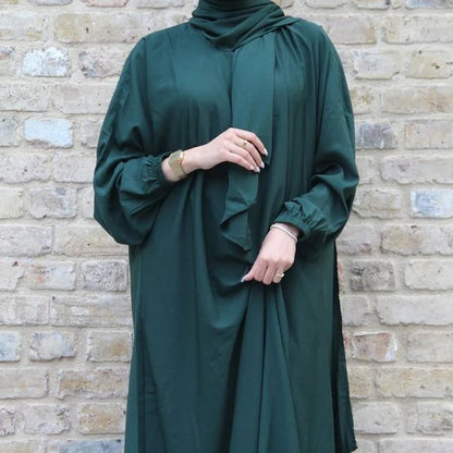 Hooded Abaya Long Dresses Women