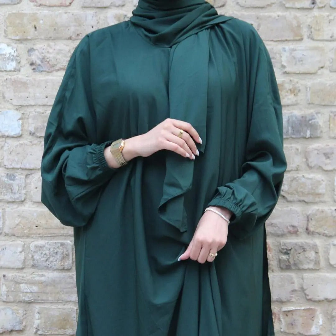 Hooded Abaya Long Dresses Women