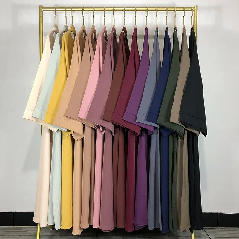 Basic Plain Nida Abaya