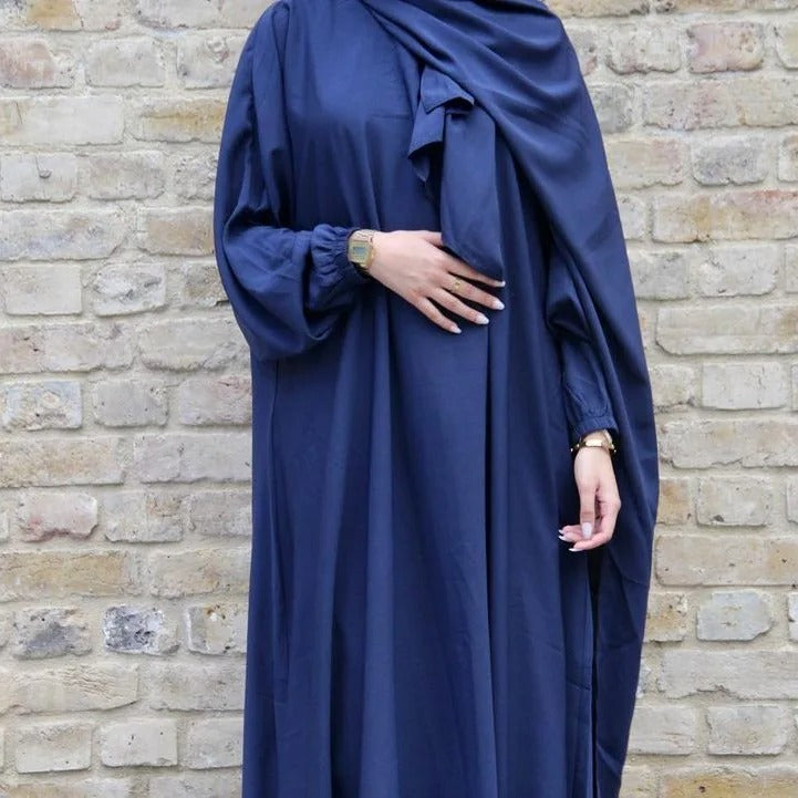 Hooded Abaya Long Dresses Women