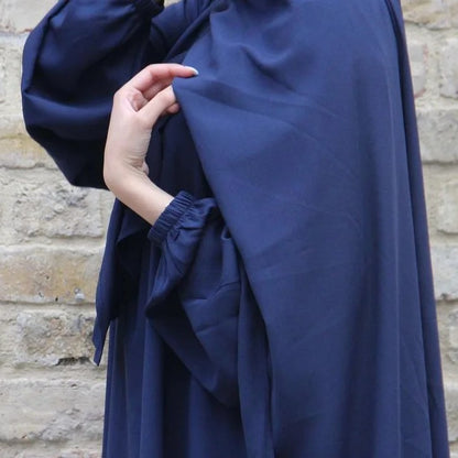 Hooded Abaya Long Dresses Women