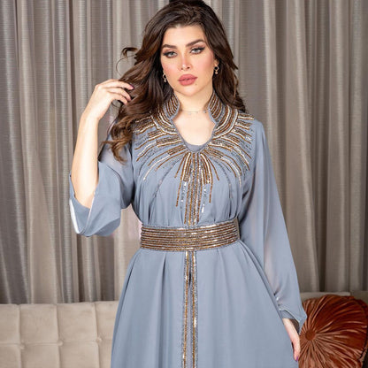 Dana Diamond Kaftan Dress