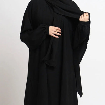 Hooded Abaya Long Dresses Women