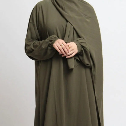 Hooded Abaya Long Dresses Women