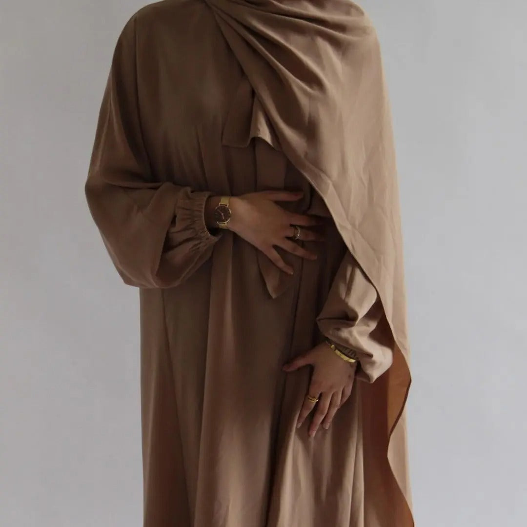 Hooded Abaya Long Dresses Women