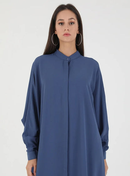 Modest Abaya Long Sleeve Dress for Muslim