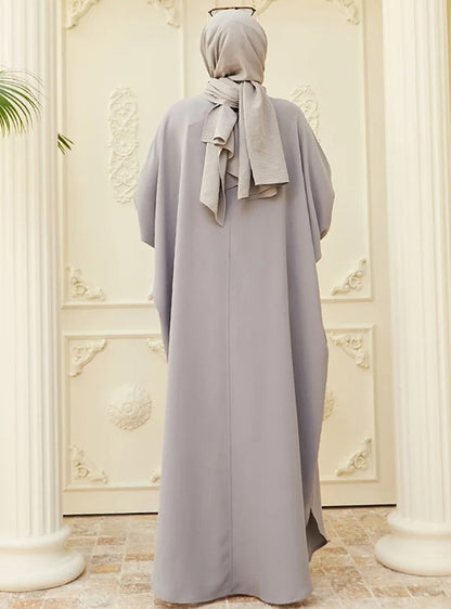 Modest Abaya Long Sleeve Dress for Muslim