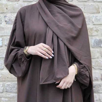 Hooded Abaya Long Dresses Women