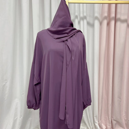 Hooded Abaya Long Dresses Women