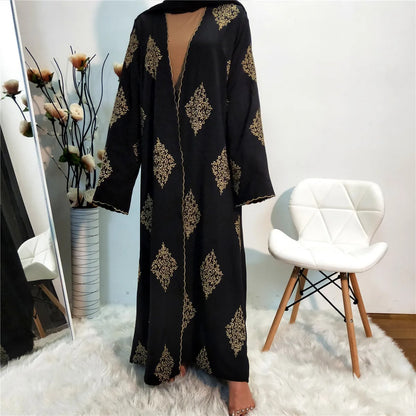 Embroidered Cardigan Robe