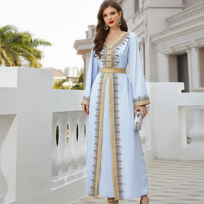 Luxurious Beads Kaftan Dress