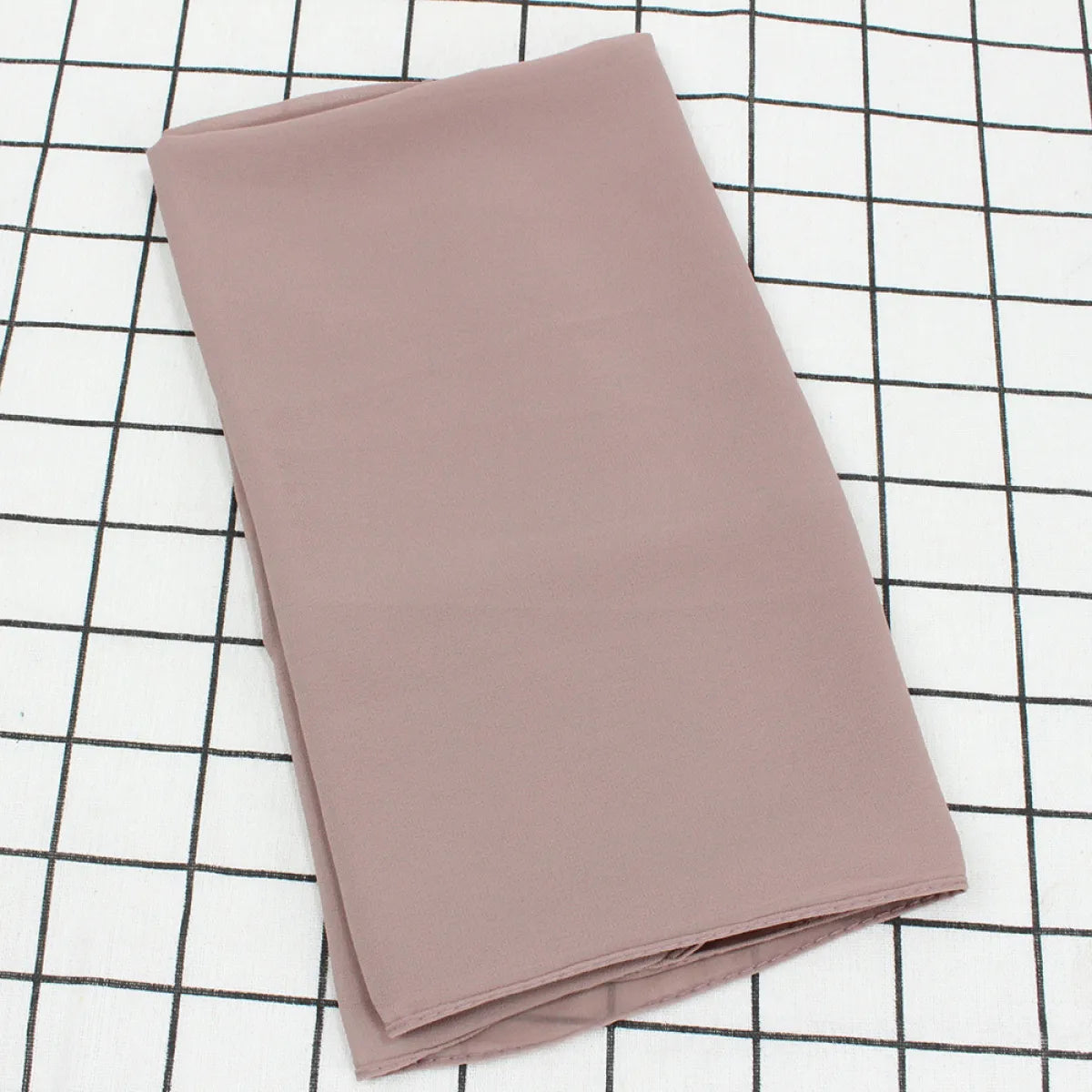 Pearl chiffon scarf solid color shawl