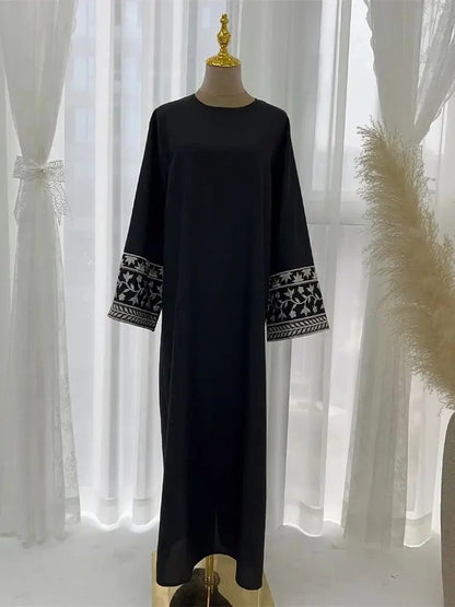 Floral Embroidery Abaya