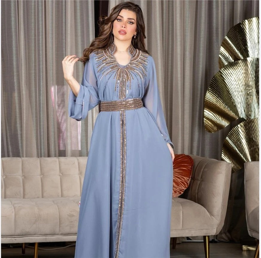 Dana Diamond Kaftan Dress