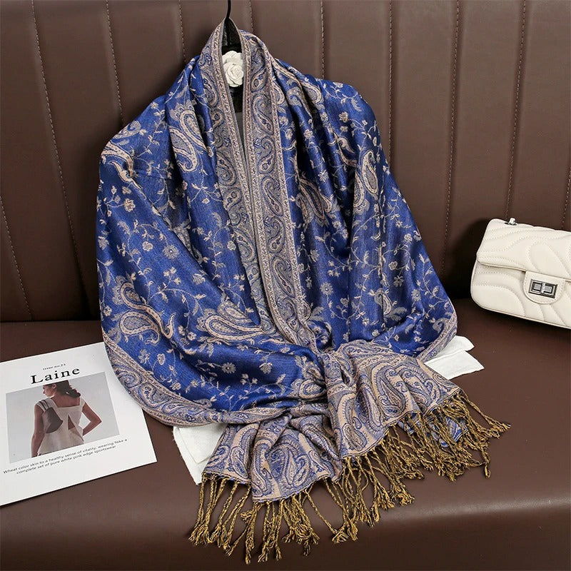 Cashmere Shawl – Women's Printed Warm Scarf