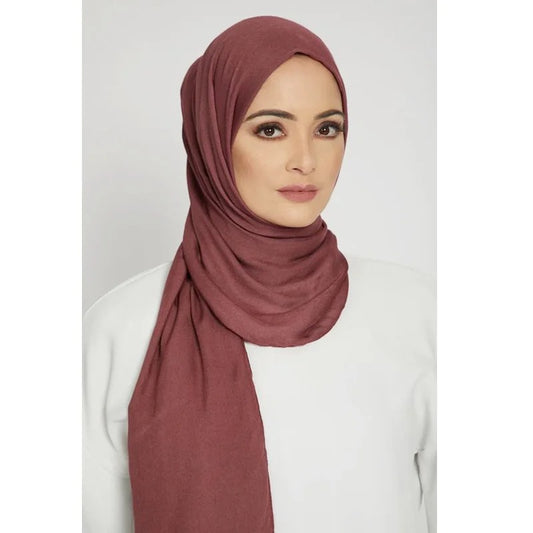 Mercerized cotton ladies headscarf