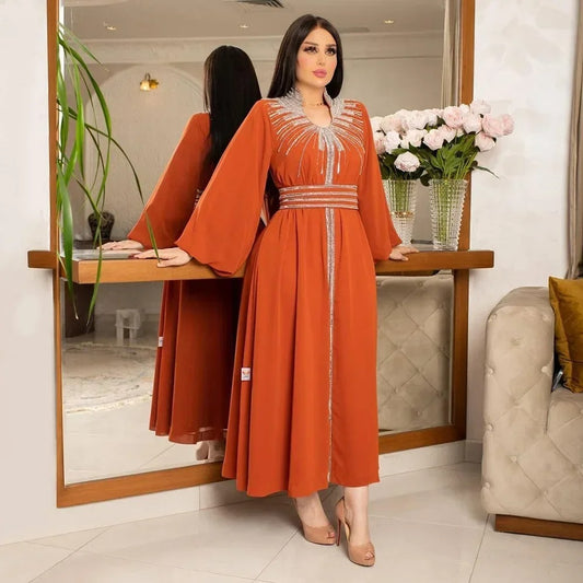 Dana Diamond Kaftan Dress