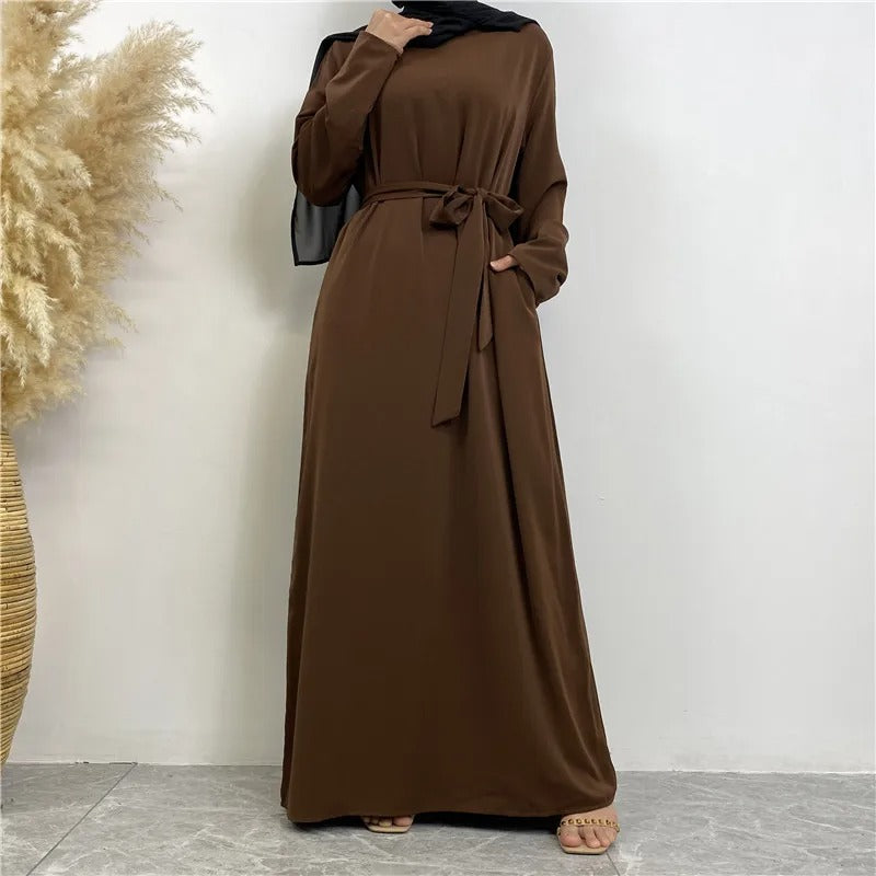 Basic Plain Nida Abaya